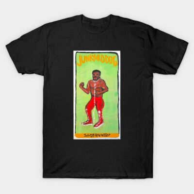 Black graphic t-shirt featuring a colorful illustration, casual style, ideal for everyday wear.