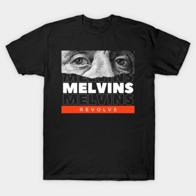 Black graphic t-shirt featuring bold text and eye illustration, made from soft cotton, perfect for casual wear.