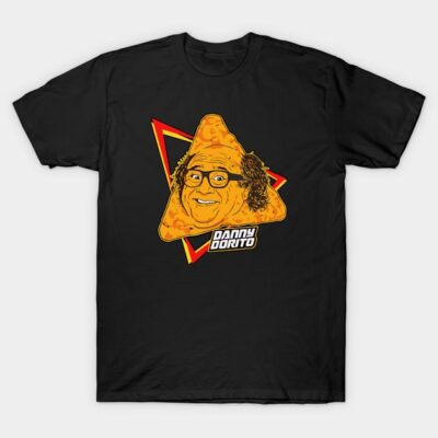 Black t-shirt with a humorous nacho-themed graphic, perfect for casual wear. Cotton material, unisex fit.