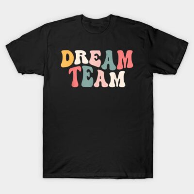Last Day Of School Back To School Dream Team Teacher Kids T-Shirt by purplerari