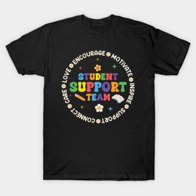 Student Support Team Appreciation Week Back to School Gift for Boy girl Kids T-Shirt by Ferriman store