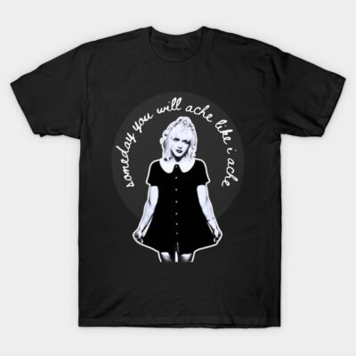 Black graphic t-shirt with white text and illustration, casual cotton tee, perfect for everyday wear.