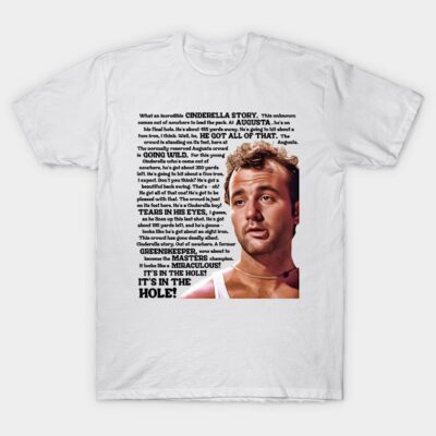 White graphic t-shirt featuring text and image, casual style, ideal for everyday wear, made from soft cotton material.