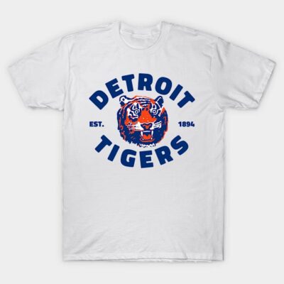Vintage Detroit Tigers T-Shirt by NDUKOH