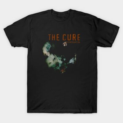 Black graphic t-shirt featuring vibrant design and text, made of soft cotton, perfect for casual wear and music enthusiasts.