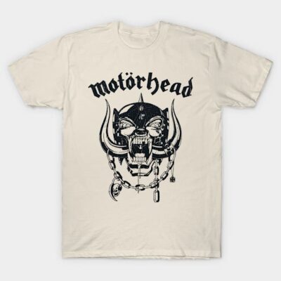 Cream t-shirt featuring bold graphic design with text, ideal for casual wear. Cotton material for comfort and style.