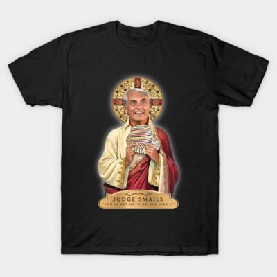 Black cotton T-shirt featuring a humorous illustrated design with text, ideal for casual wear and gifting.