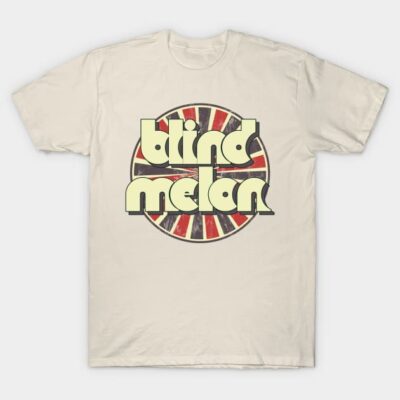 Cream vintage graphic tee with retro text and circular design, ideal for casual wear. 100% cotton, unisex fit.