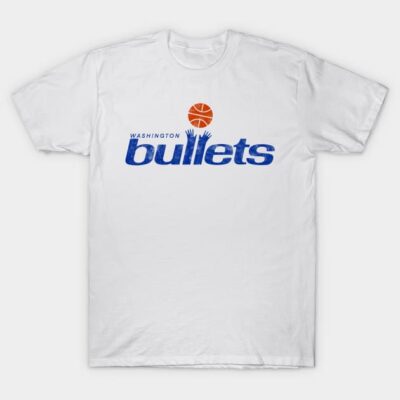 Vintage - Washington Bullets T-Shirt by Kerinduan