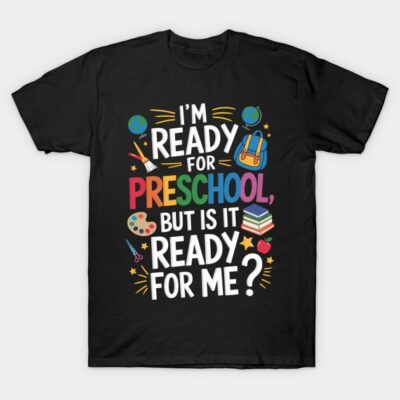 Pre-k School Preschool T-Shirt by Thatartdose