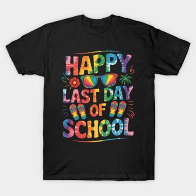 Last Day of School For Teacher Off Duty T-Shirt by Michael ONeill