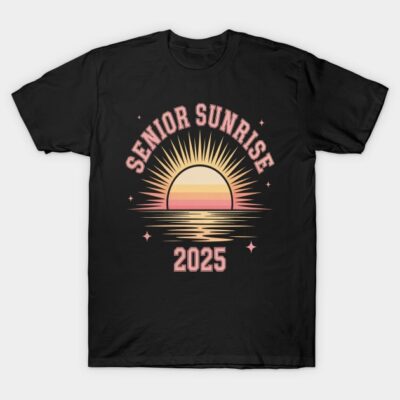Magical Senior Sunrise 2025 High School 12th Twelfth Grade T-Shirt by LMTEREM