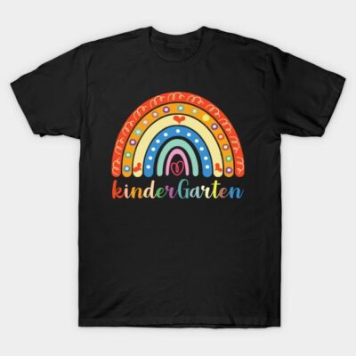 Happy 100th Day Of Kindergarten T-Shirt by designothy