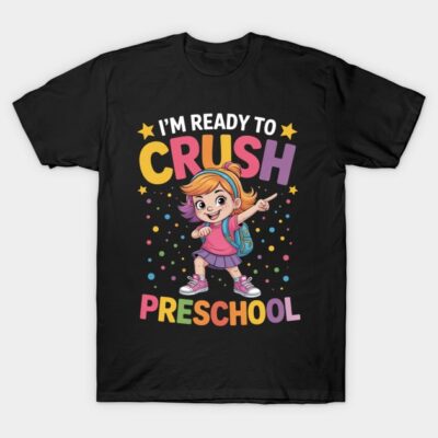 Dabbing Girl Preschool T-Shirt by digiMorris