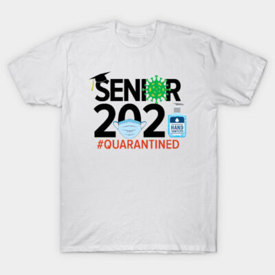 Senior 2021 - Class of 2021 Coronavirus Covid-19 Quarantined T-Shirt by ericb