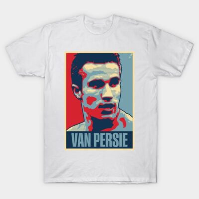 White graphic t-shirt featuring abstract portrait design, ideal for casual wear, made from 100% cotton.