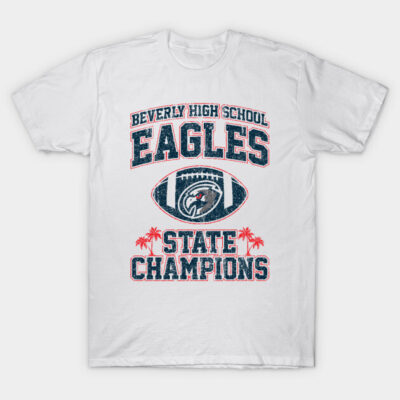 Beverly High Schol Eagles State Champions (Variant) T-Shirt by huckblade