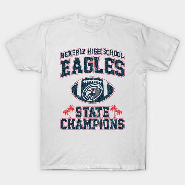 Beverly High Schol Eagles State Champions (Variant) T-Shirt by huckblade