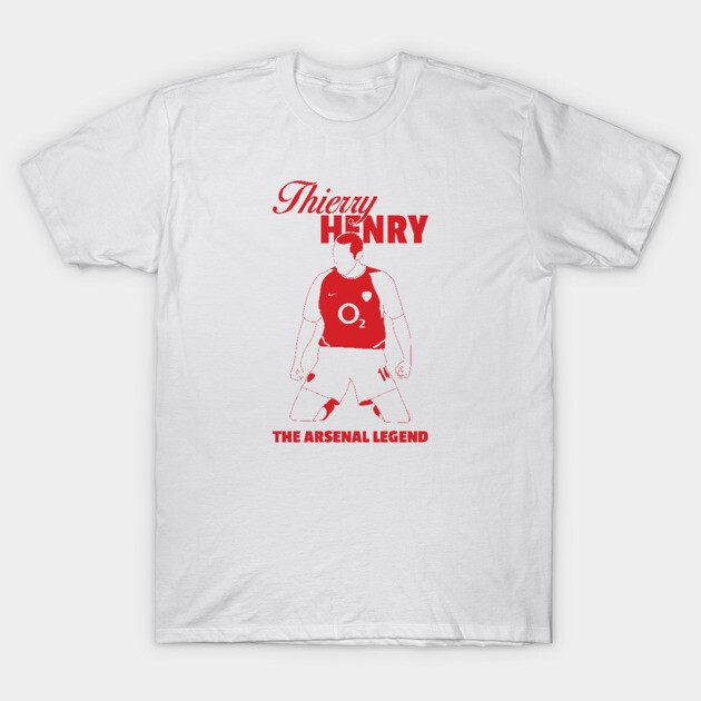 White t-shirt with red graphic design featuring a soccer player, perfect for fans, casual wear, 100% cotton material.