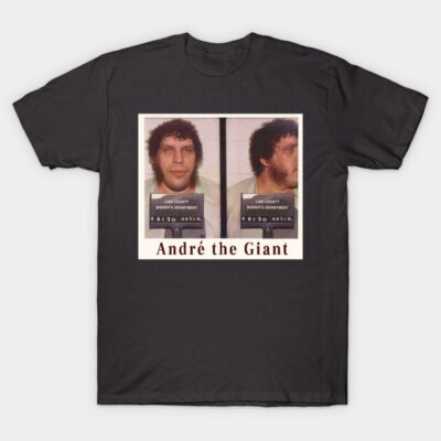 Charcoal graphic t-shirt featuring vintage-style print, casual wear, cotton material, unisex design.