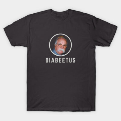 Black graphic T-shirt with humorous text and image, casual style, soft cotton material for everyday wear.