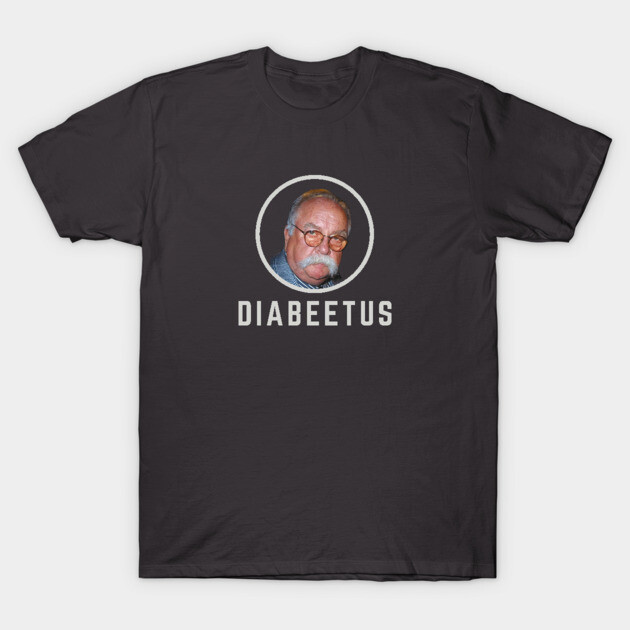 Black graphic T-shirt with humorous text and image, casual style, soft cotton material for everyday wear.