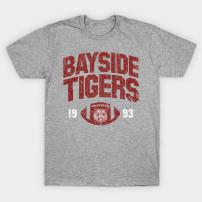 Bayside Tigers Football T-Shirt by huckblade