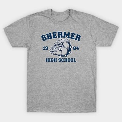 Shermer Bulldogs 1984 T-Shirt by David Hurd Designs