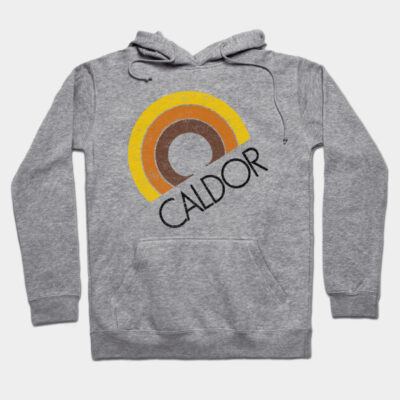 Gray hoodie with retro rainbow design and text. Cozy cotton blend, perfect for casual wear. Unisex style.