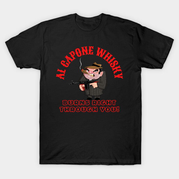 Black novelty t-shirt featuring a bold graphic and humorous text, perfect for casual wear or gifting.