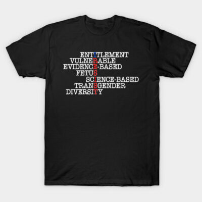 Black T-shirt with empowering words design, casual style, soft cotton fabric, unisex fit, ideal for everyday wear.