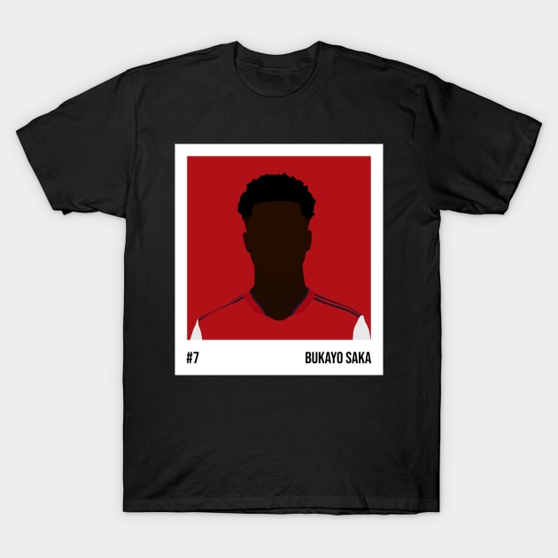 Black T-shirt featuring a silhouette design with red background, perfect for casual wear. Cotton material.