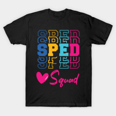 Special Education Teacher Paraprofessional Back To School T-Shirt by Gaming champion