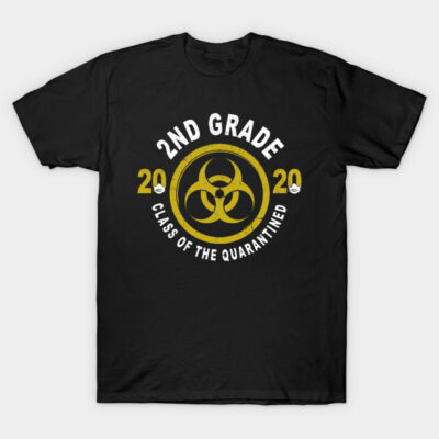 2nd Grade 2020 Class Of The Quarantined Graduation T-Shirt by KiraT