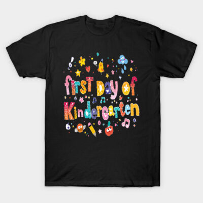 First day of kindergarten T-Shirt by Work Memes
