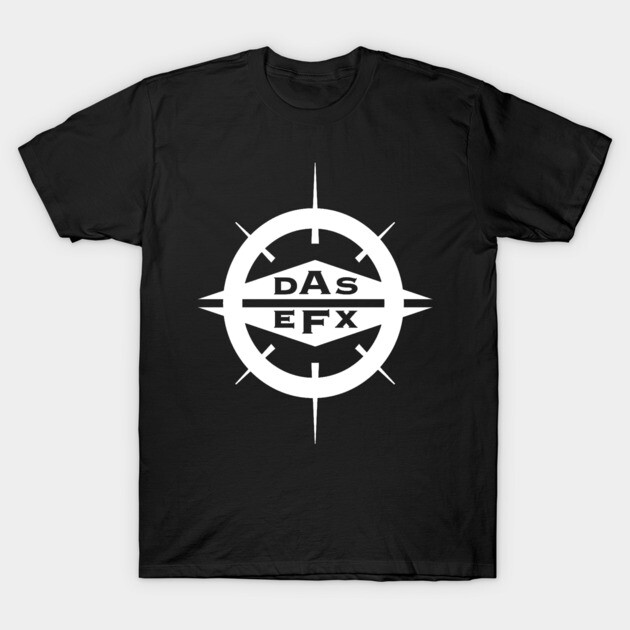 Black graphic T-shirt with white circular logo design, casual style, perfect for everyday wear, 100% cotton material.
