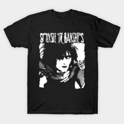 Black graphic t-shirt featuring a bold monochrome design, perfect for casual wear. Cotton material, unisex style.