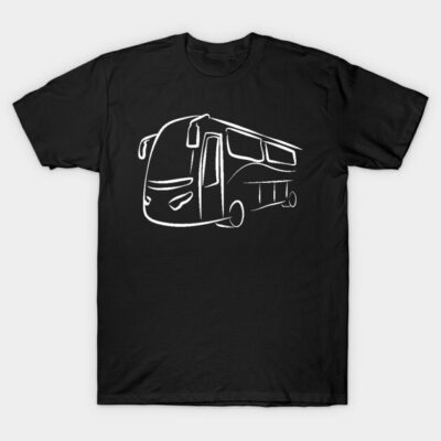 Bus bus driver school bus autobus T-Shirt by Johnny_Sk3tch
