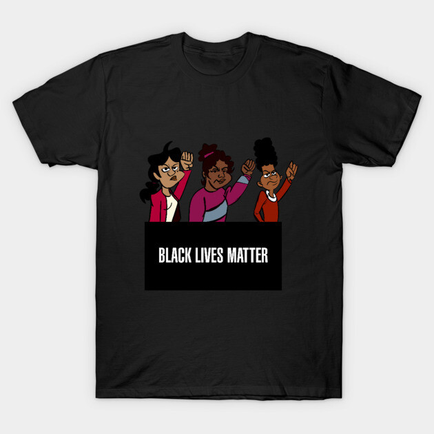 Black Lives Matter- Toon edition T-Shirt by Cartoonguy