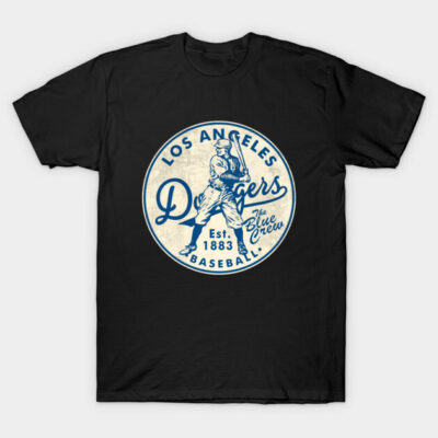 Black vintage baseball t-shirt featuring classic logo design, perfect for fans and casual wear.