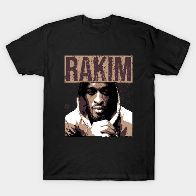 Black graphic T-shirt with bold text design, casual style, comfortable cotton material, ideal for everyday wear.