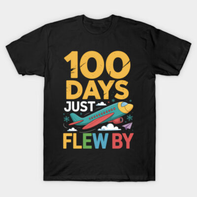 100th Day Of School Cute T-Shirt by karchochi