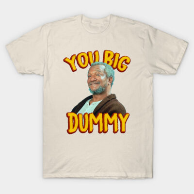 Beige t-shirt with humorous text and graphic design, perfect for casual wear. Cotton material, unisex style.
