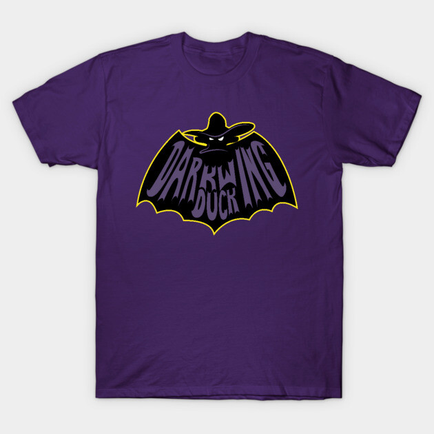 Purple graphic tee with bat illustration, featuring bold text design, ideal for casual wear. Soft cotton material.