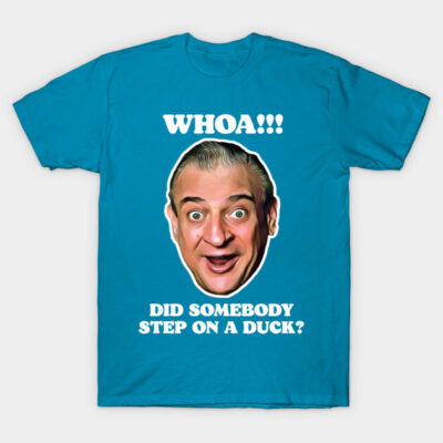 Blue novelty t-shirt with playful graphic and humorous text, ideal for casual wear or gifting.