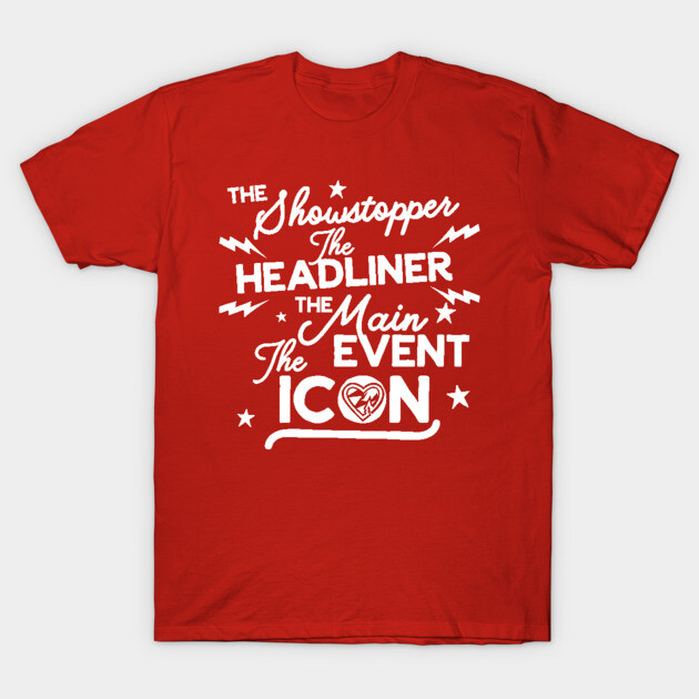 Red cotton t-shirt with bold white text design, casual style, perfect for everyday wear.