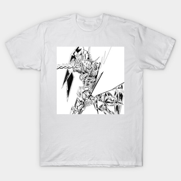 gundam epyon ecopop art T-Shirt by jorge_lebeau