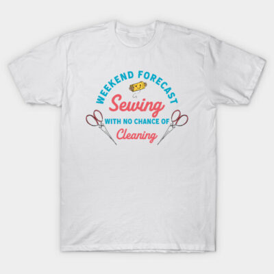 Cute Sewing Weather Design T-Shirt by SWON Design