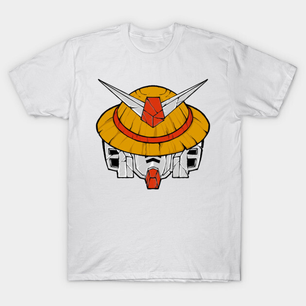 Luffy gundam T-Shirt by Tsudzuke.art