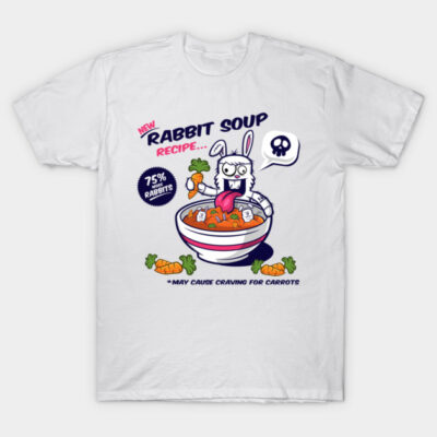 Rabbit Soup T-Shirt by Squinked